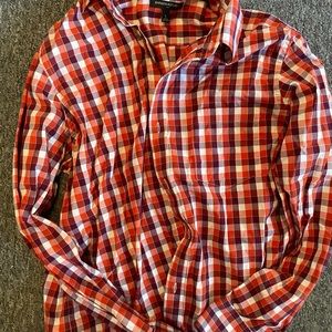 Banana Republic checkered dress shirt (LARGE)